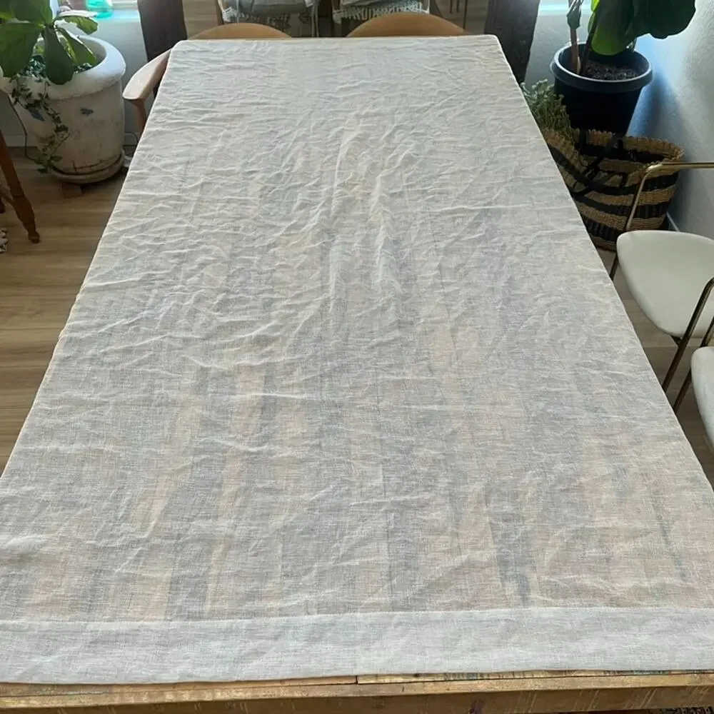 Sheer Light Filtering Transparent Lightweight Window Curtain Panels